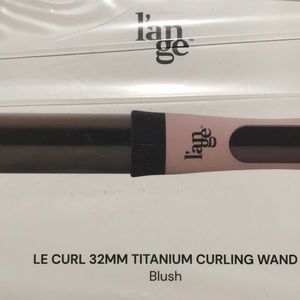 Lange Le Curl  32 mm Titanium curling wand blush